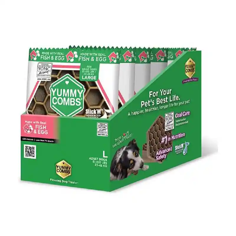 Yummy Combs Fish/Egg  LG Single