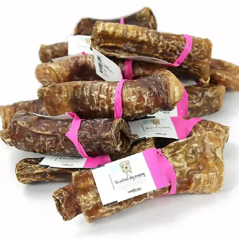 Nat Farm Jerky Wrapped Beef Trachea 6"