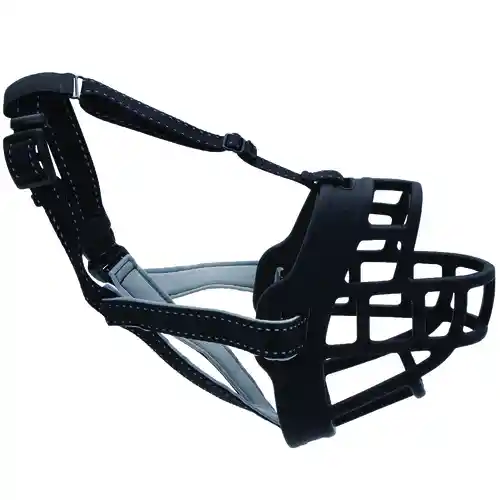 Soft Basket Muzzle - Black 03