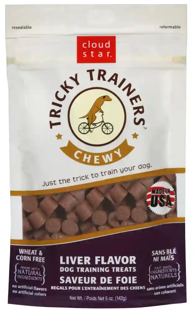 Tricky Trainers Liver Dog Treats 5-oz