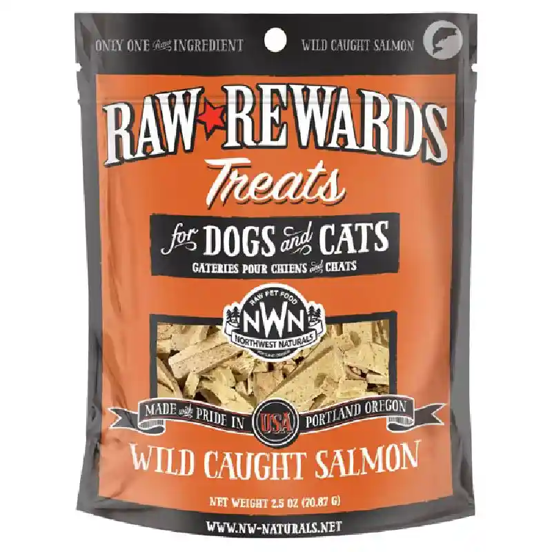 Northwest Naturals Dry Salmon Treat 2.5 Oz Pack