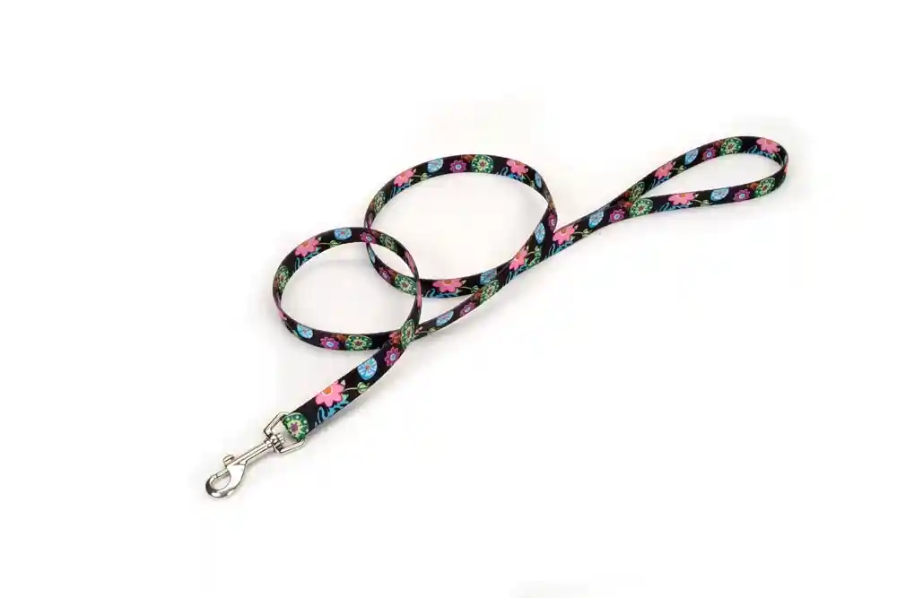 Dog Leash - Wildflower 5/8" X 06'
