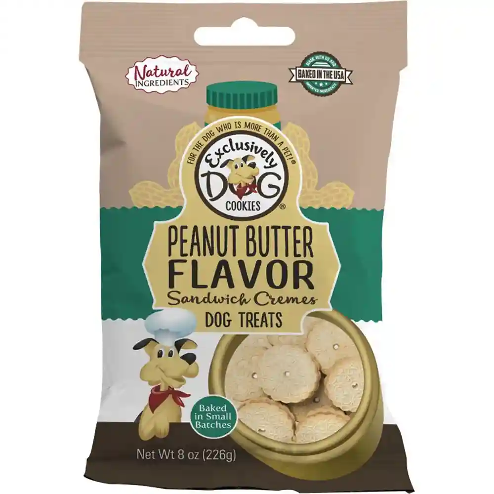 Exclusively Pet Peanut Butter Cookie 8 Oz