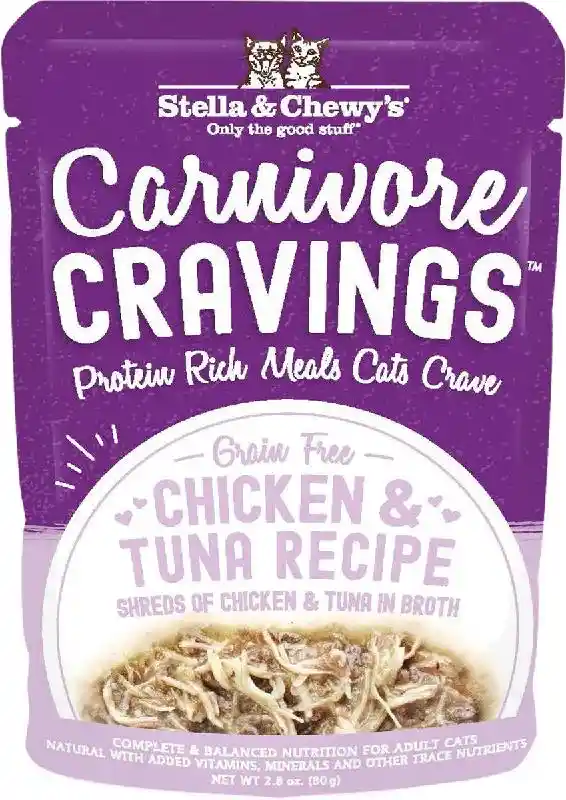 S&c Cat Pouch Carn Craving Chicken/tuna 2.8oz
