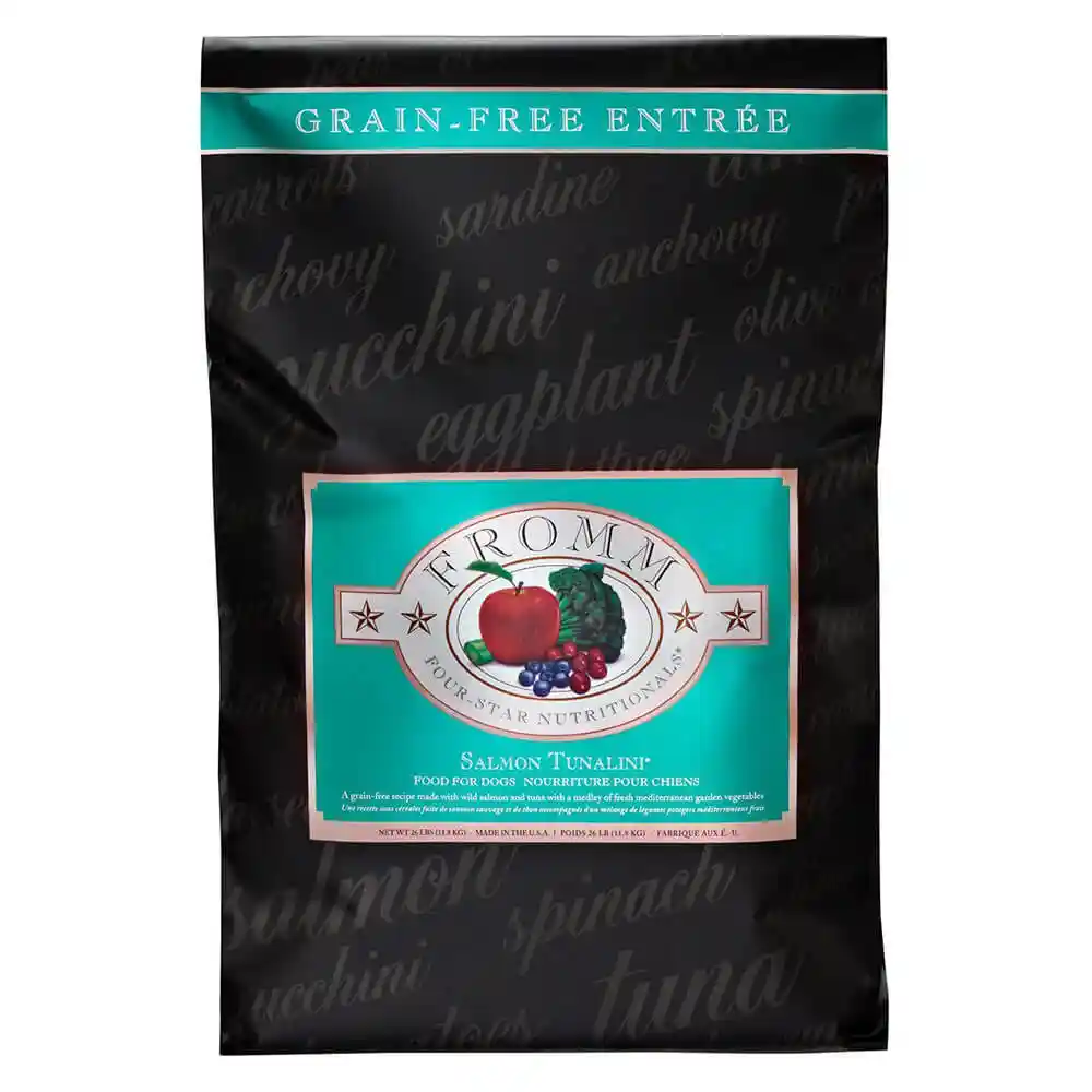 Four Star Grain Free Salmon Tunalini Dry Dog Food 26-lb