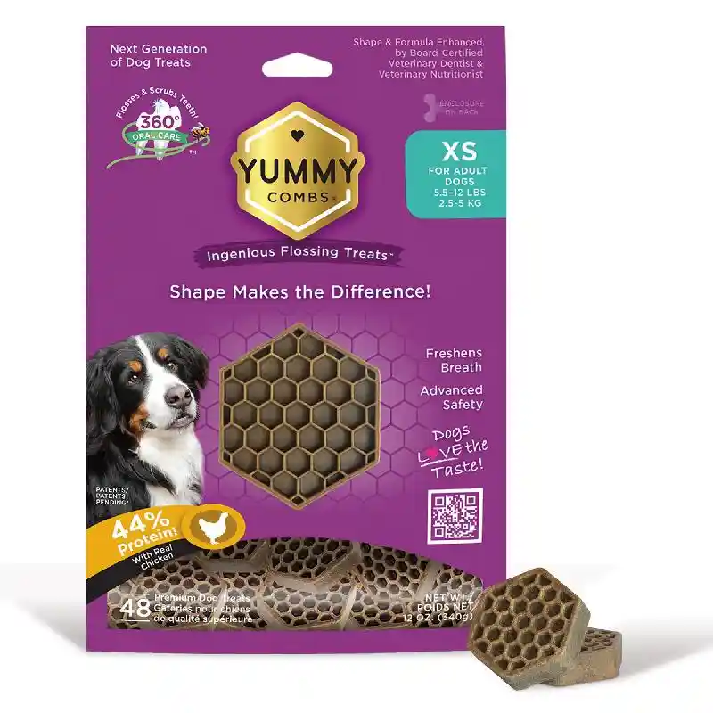 Yummy Combs Chic XSm bag 48-ct