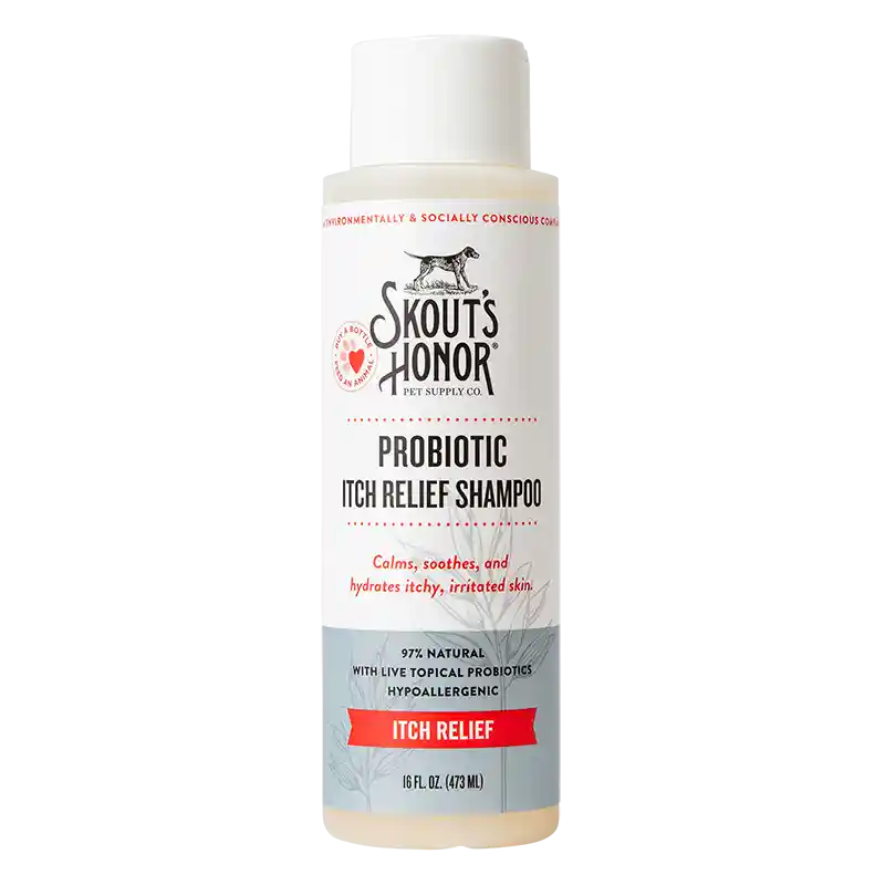 Probiotic Itch Relief Shampoo 16oz Sh22shir16 Skout 12/cs