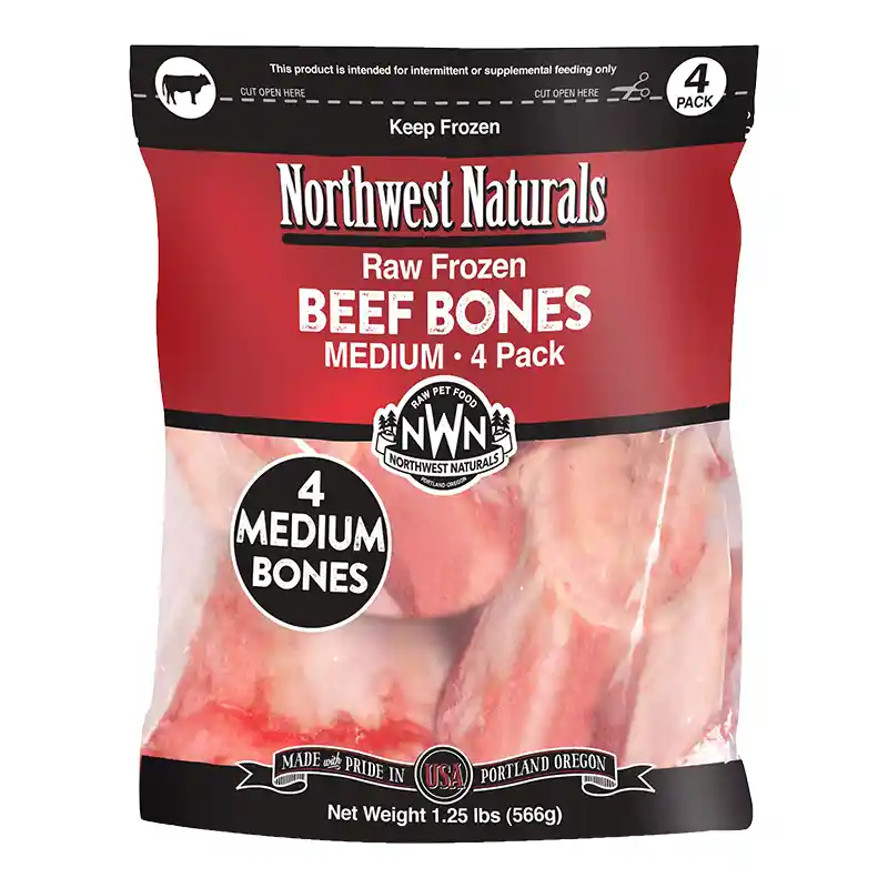 Northwest 3 - 5 In Medium Beef Bone Raw Frozen 4 Pk Ea