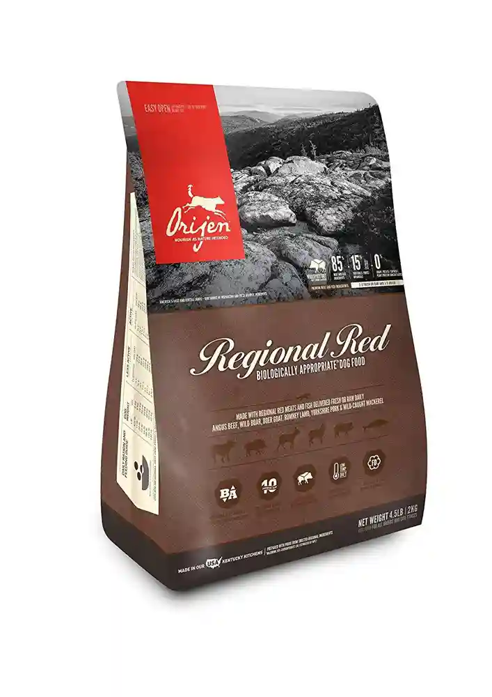 Dry Dog Food, Regional Red, Biologically Appropriate & Grain Free 4.5-lb