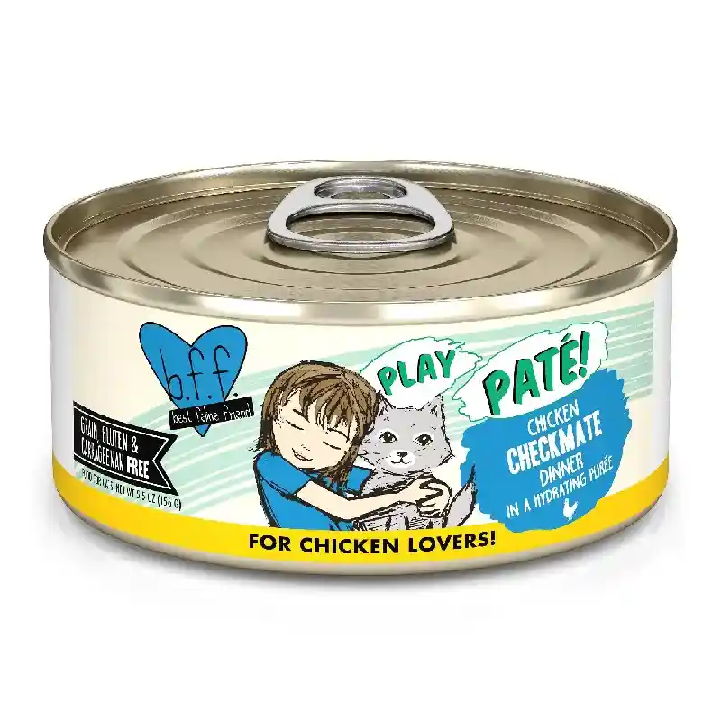 Weruva Cat Bff Gf Play Chkn Checkmate Can 5.5 Oz
