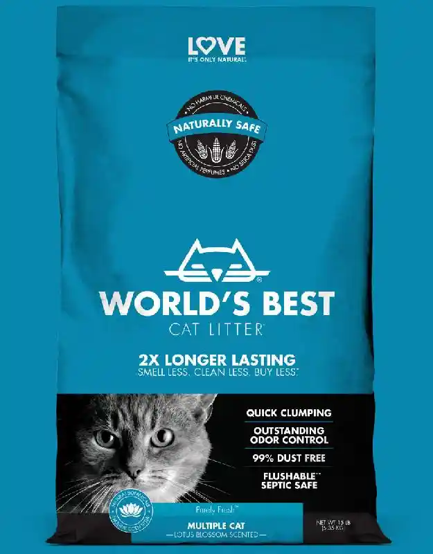 Worlds Best Litter Multi Lotus 28#