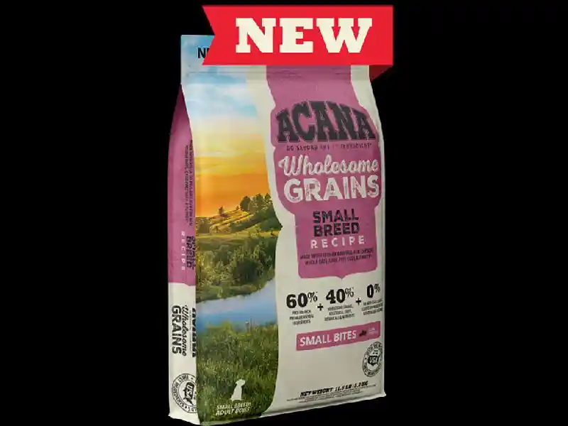 Acana Wholesome Grains Small Breed Recipe Dry Dog Food 4-lb