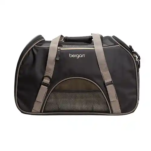 Comfort Carrier Black With Grey - 19" L X 10" W X 13" H