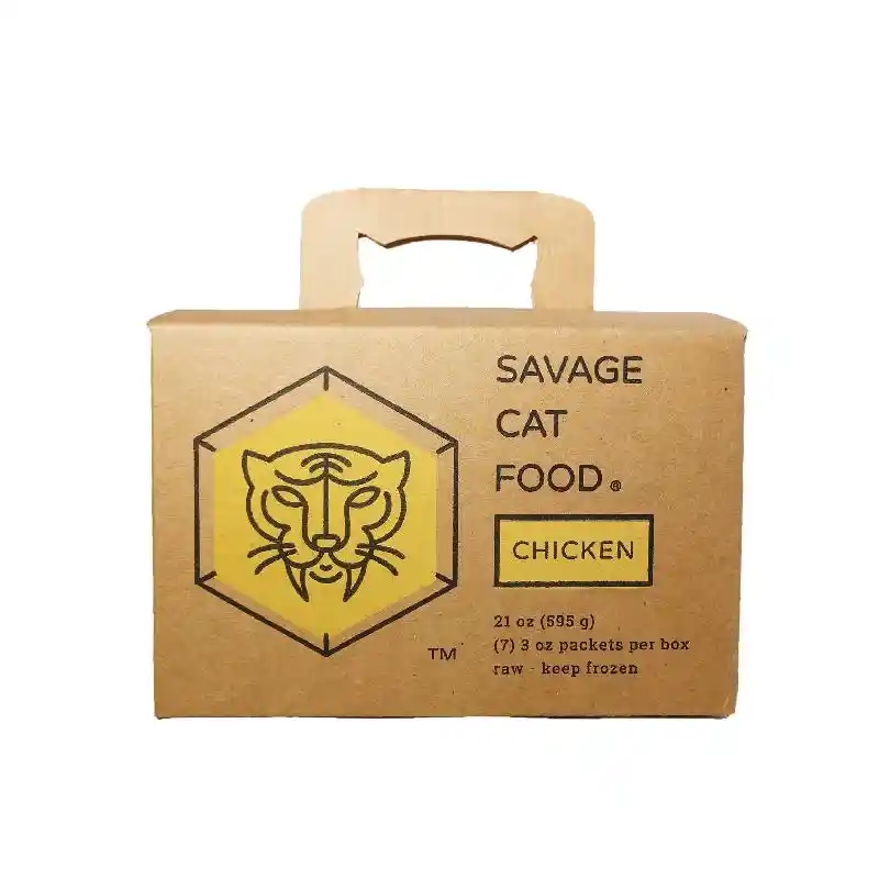 Savage Cat Single Chicken 3-oz