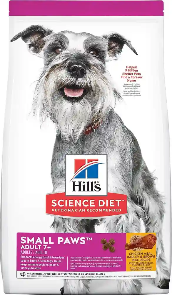Hill's Small Paws 7+ Ckn/Rice 4.5#