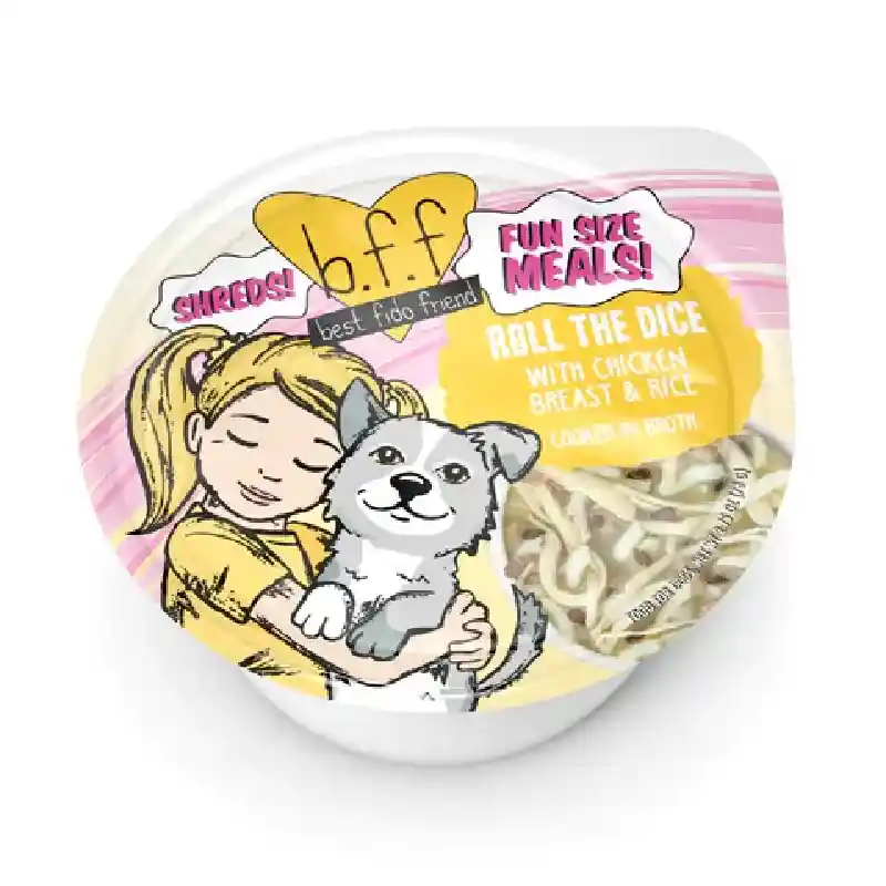 Weruva B.f.f - Roll The Dice Chkn & Rice 2.75 Oz