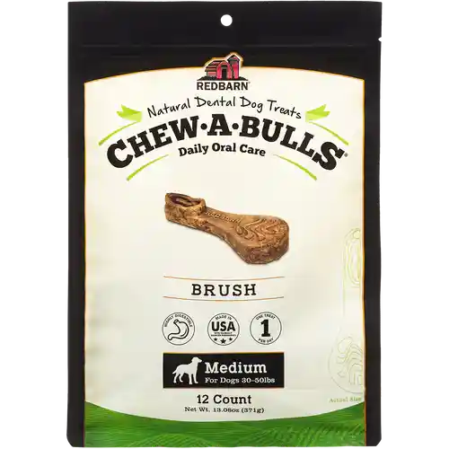 Chew-a-bulls Brush - Med 12pk