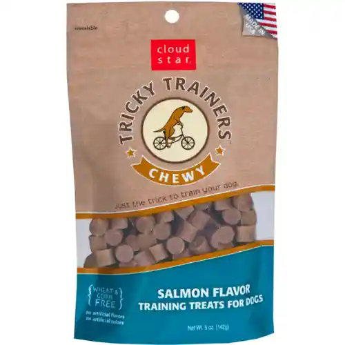 Tricky Trainers Salmon Dog Treats 5-oz