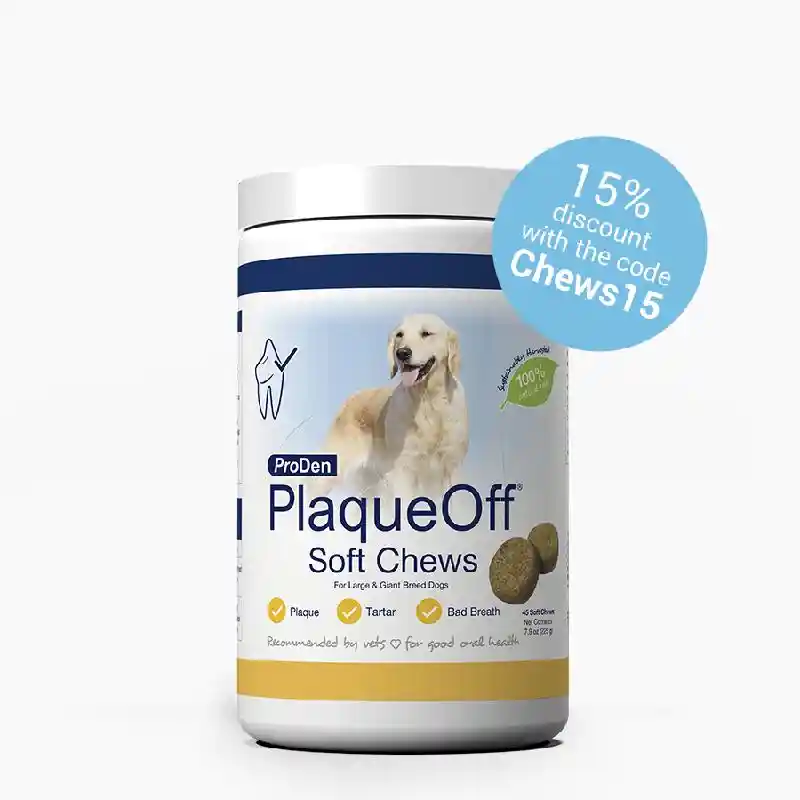 PlaqueOff Soft Chews LG 45-ct