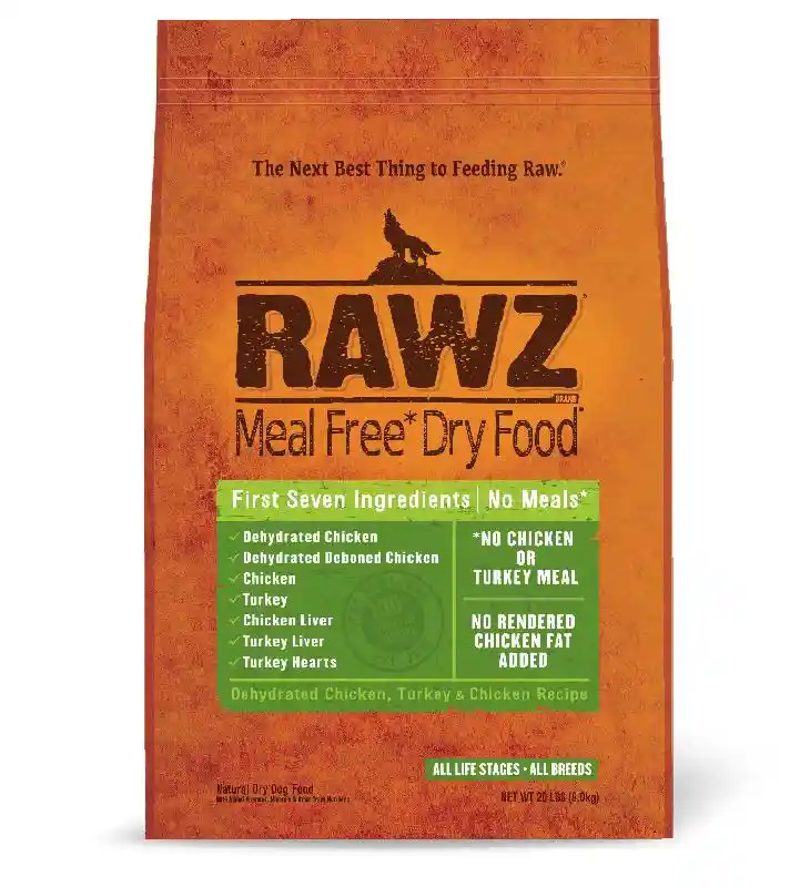 Rawz Dog Gf Ckn & Trky 20-lb
