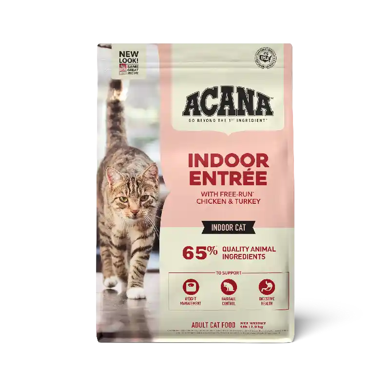 Acana Indoor Entrée Dry Cat Food 4-lb