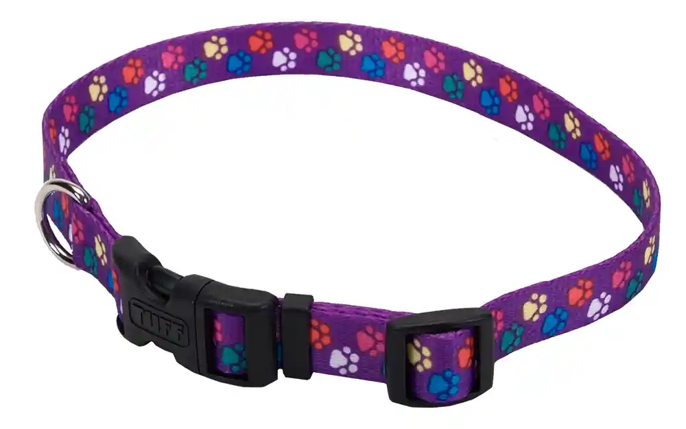 Adjustable Dog Collar Special Paws 3/4" X 14 - 20"