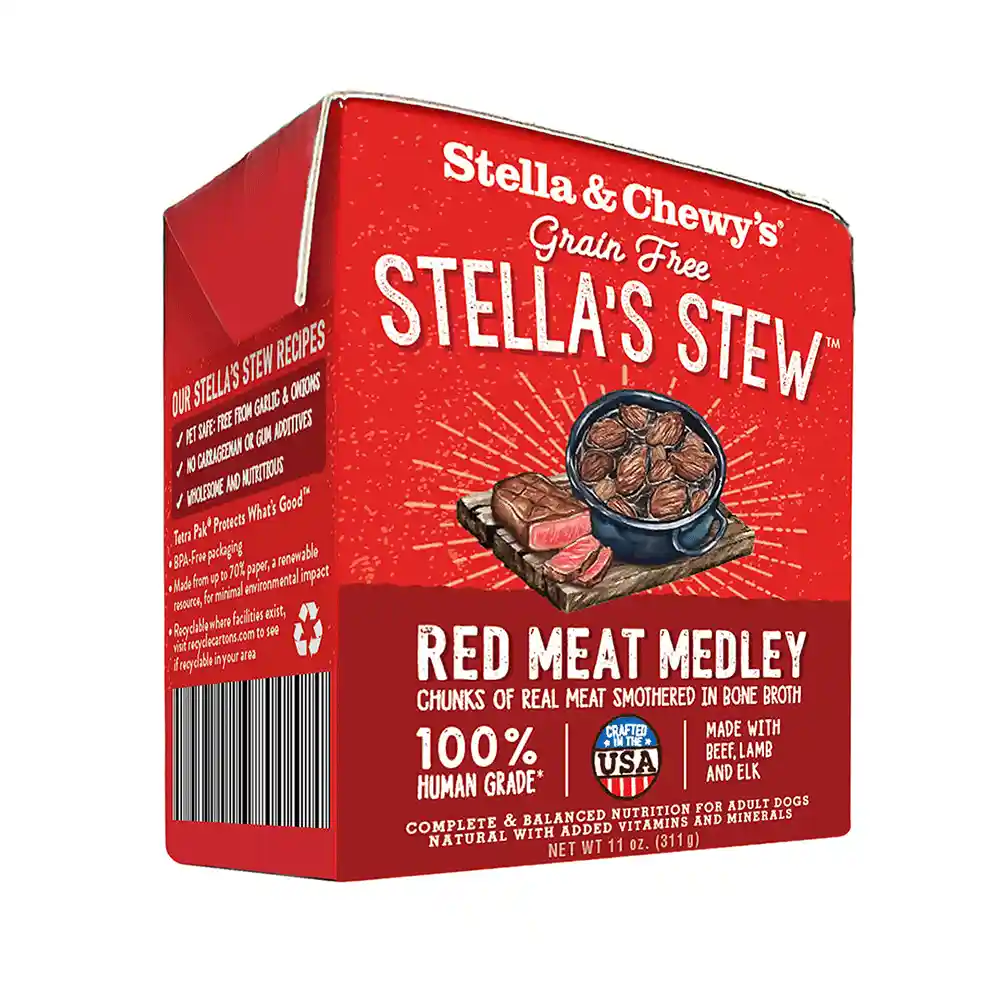 Stella's Stew Red Meat Medley Wet Dog Food 11-oz