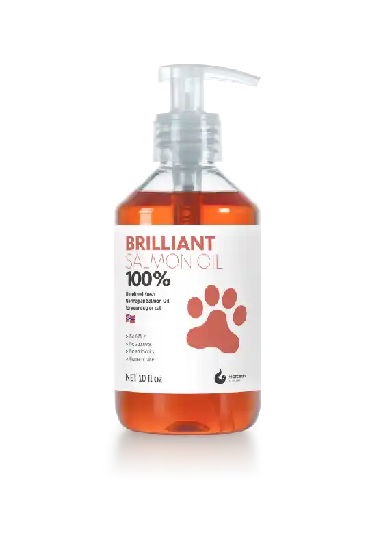 Brilliant Salmon Oil For Dogs & Cats 34oz