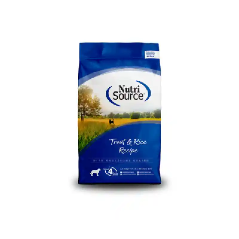 Nutrisource Dog Trout & Rice 4#
