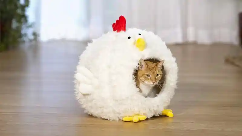 Prevu Comfy Ckn Cat Hideaway