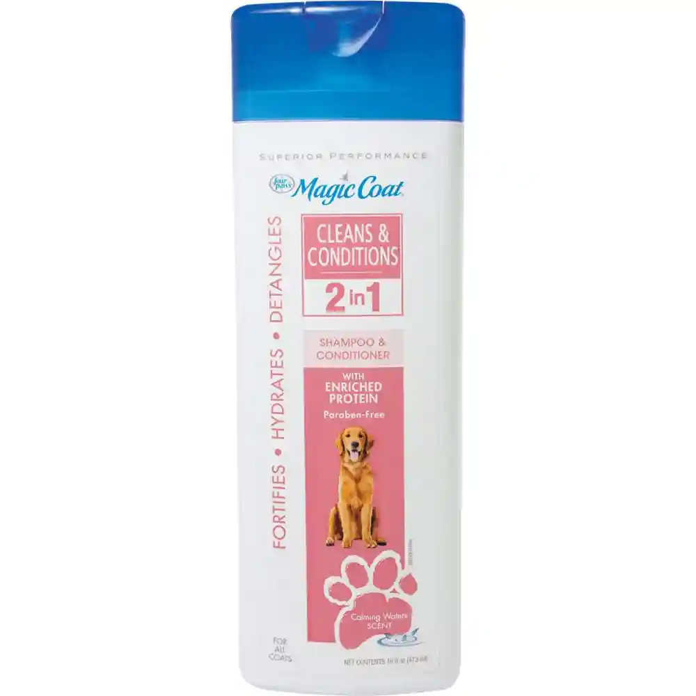2-in-1 Shampoo & Conditioner 16 Oz