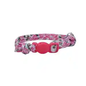 Round Kitten Collar - Strawberries 3/8" X 8"