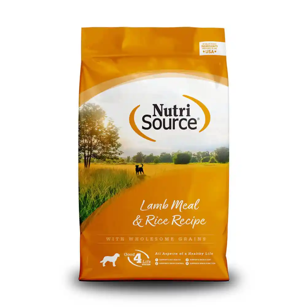 Nutrisource Dog Adult Lamb & Rice 26-lb