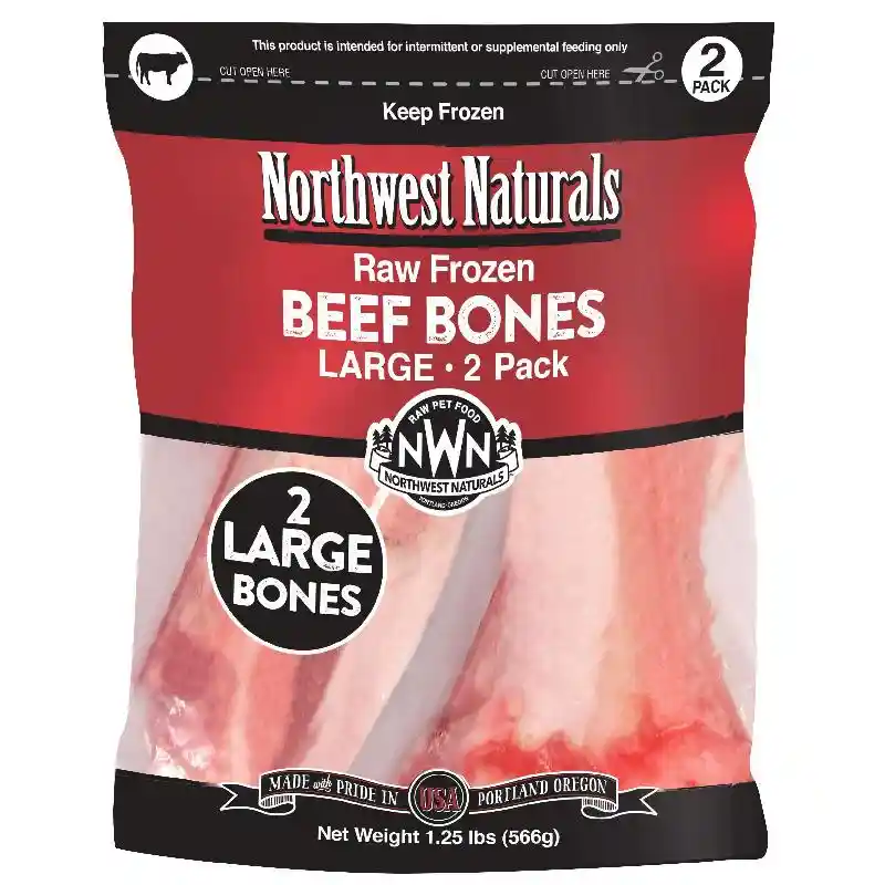 Northwest 6 - 8 In Large Beef Bone Raw Frozen 2 Pk Ea