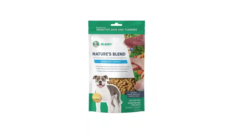 Dr. Marty Nature's Blend Sensitivity Select Freeze-dried Dog Food 6-oz