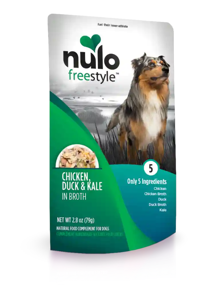 Freestyle Grain Free Chicken, Duck & Kale Recipe Pouch Dog Food 2.8-oz