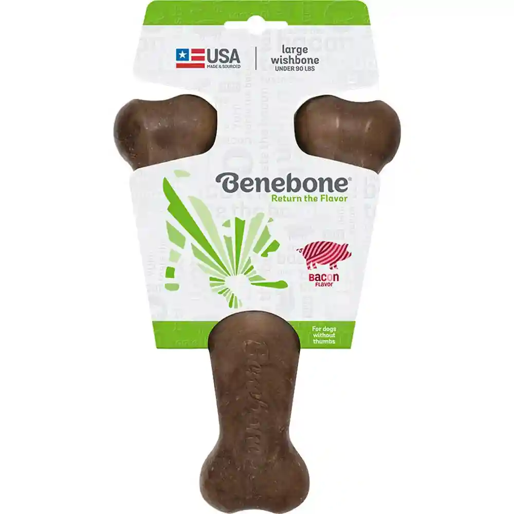 WISHBONE CHEW BACN LG
