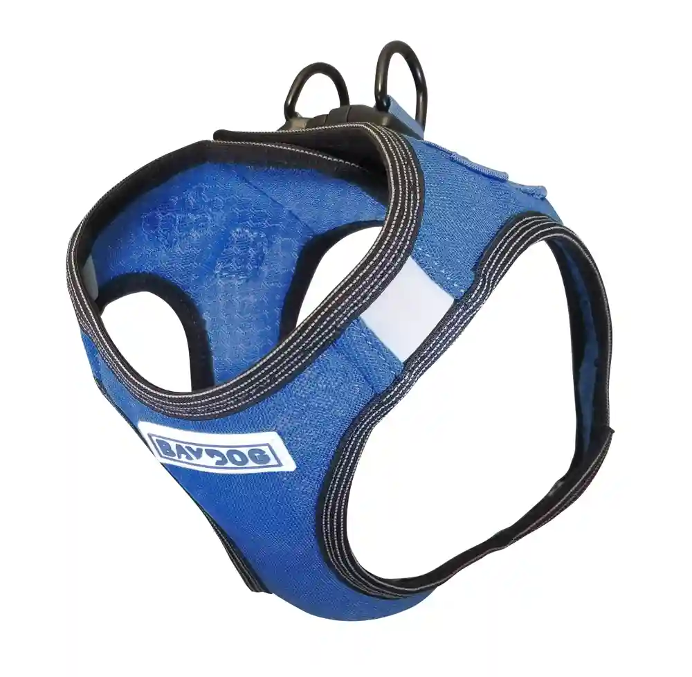 Baydog Liberty Bay Harness Blue Small