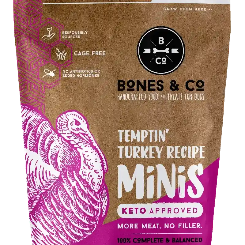 Bones And Co Dog Mini Turkey 3 Lb