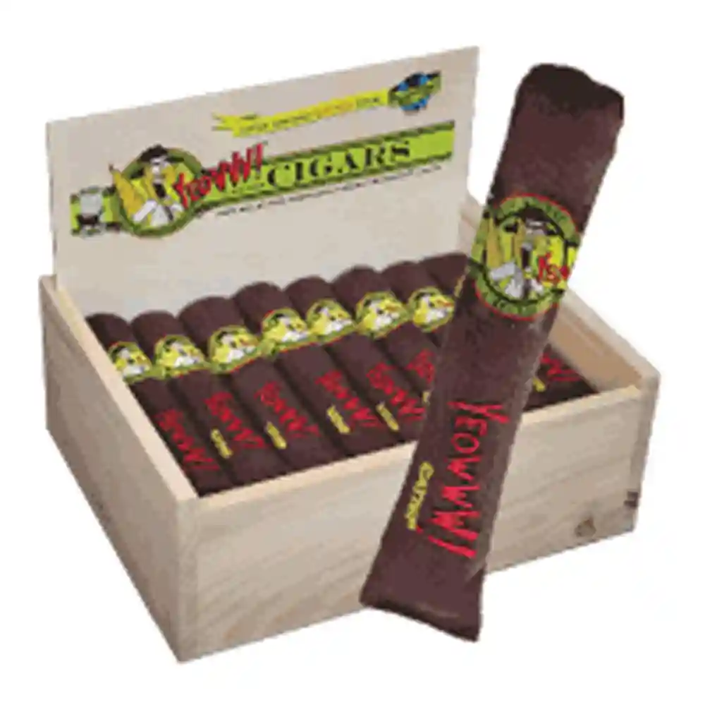 Birch Wood Box Of Cigars 24 Ct