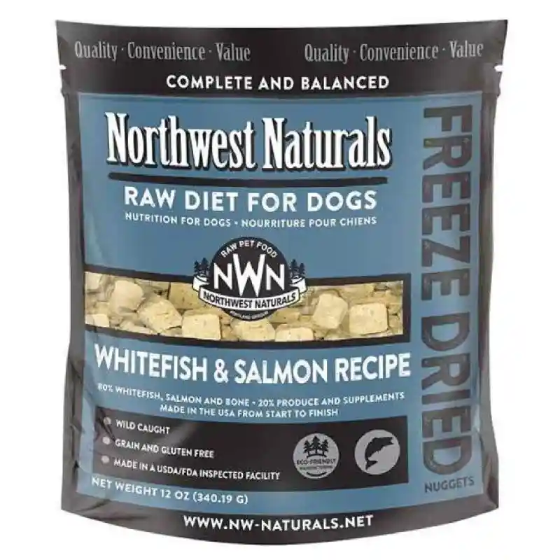Nwn Freeze Dried Whitefish/salmon Nuggets 12oz Fb