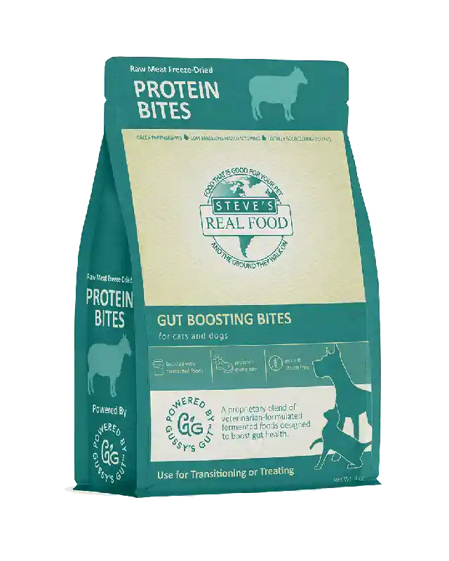 Steve's Protein Bites Lamb Fd 4oz 5=cs