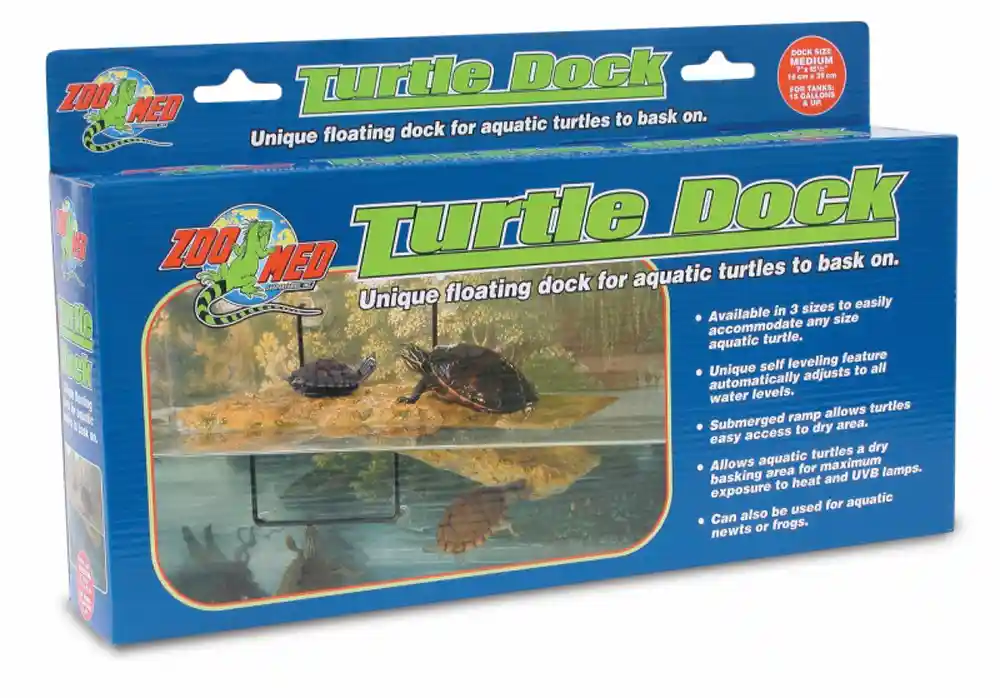 Zoomed Turtle Dock Medium 15x7"