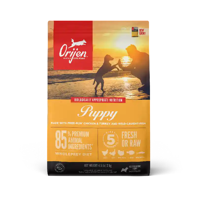 Dry Dog Food, Puppy, Biologically Appropriate & Grain Free 4.5-lb