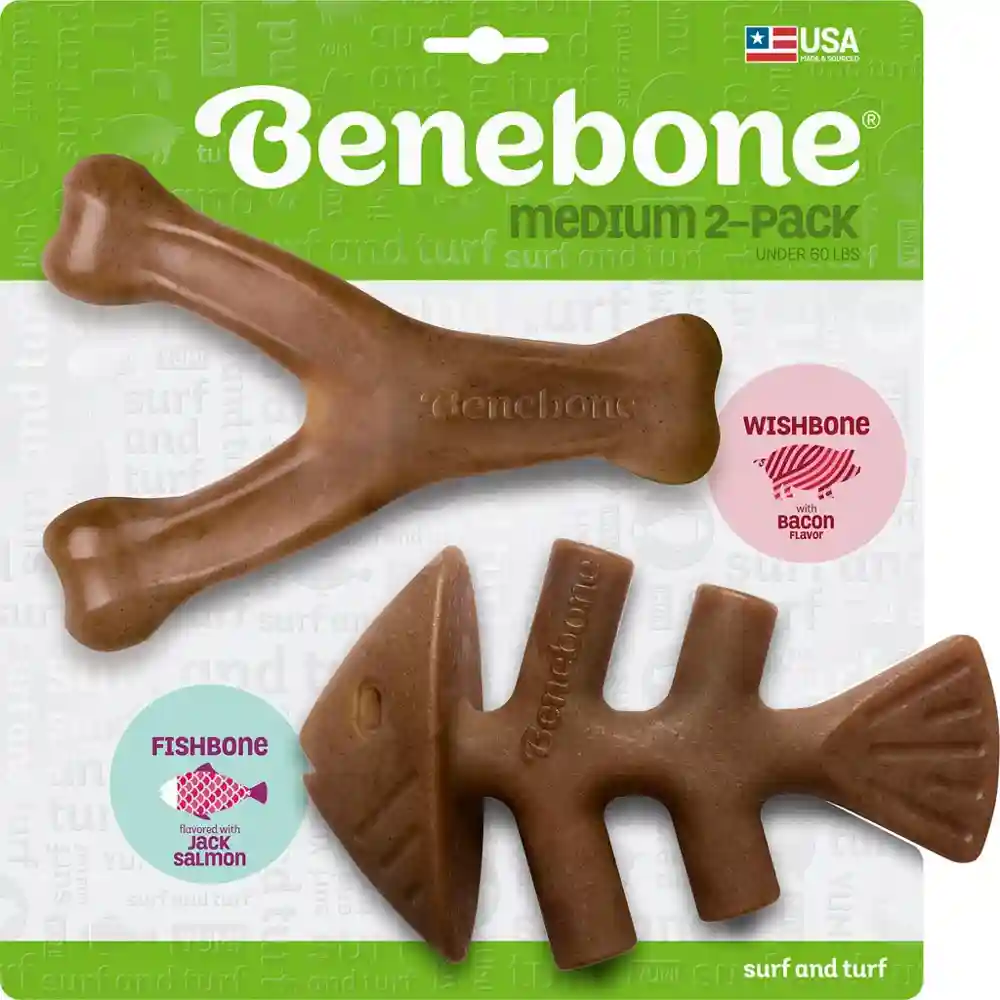 Benebone Fishbone/wishbone Combo Medium