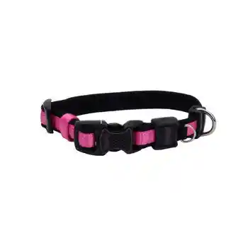 Inspire Adjustable Dog Collar - Pink Xsml 5/8" X 8" 12"