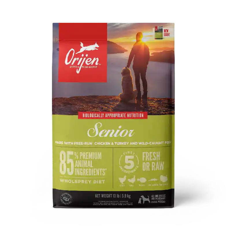 Dry Dog Food, Senior, Biologically Appropriate & Grain Free 13-lb