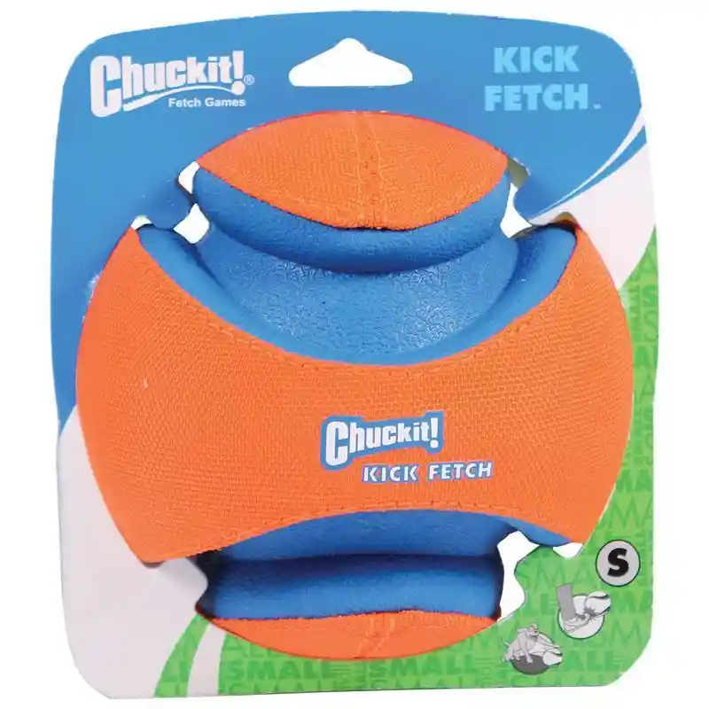 Chuckit Dog Kick Fetch Orange & Blue Small
