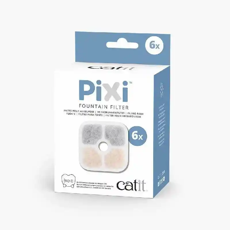 Catit Pixi Fountain Cartridge, 6pk