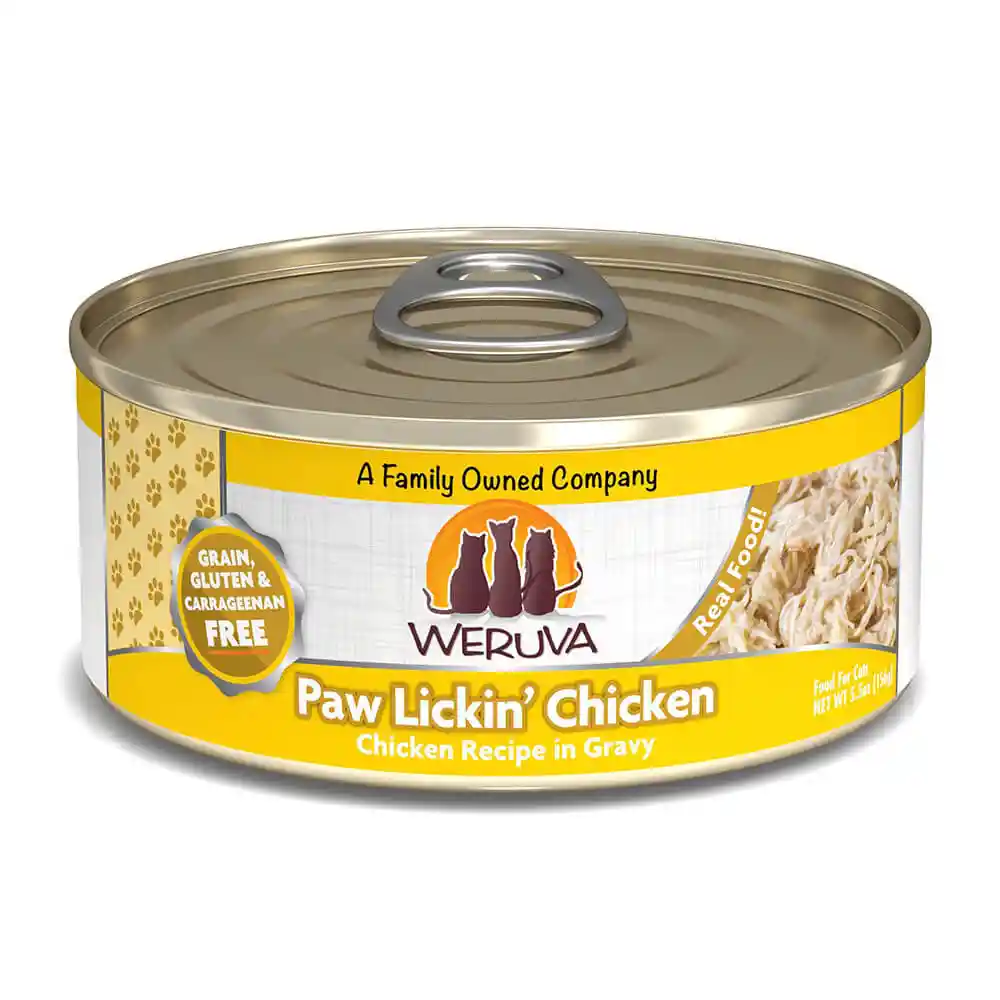 Grain Free Paw Lickin' Chicken Canned Cat Food 5.5-oz